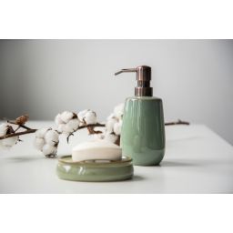 Wenko Sirmione dozownik do mydła 430 ml zielony 24877100