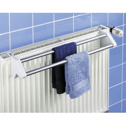 Wenko suszarka na pranie 2 m teleskopowa na grzejnik srebrny 3702100