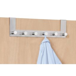 Wenko Celano wieszak na ręczniki wiszący srebrny 4468060100