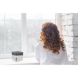 Wenko Cube pochłaniacz wilgoci z wkładem szary 50221100