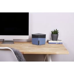 Wenko Cube pochłaniacz wilgoci z wkładem niebieski/szary 50223100