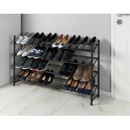 Wenko organizer na buty teleskopowy czarny mat 50602100