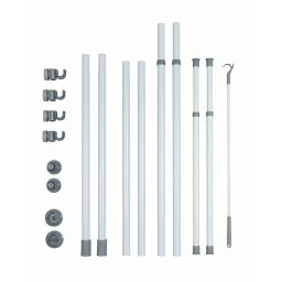 Wenko Herkules stelaż do wieszania ubrań 2-poziomowy biały 50610100