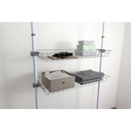 Wenko Herkules koszyk do garderoby 2 szt biały 50617100