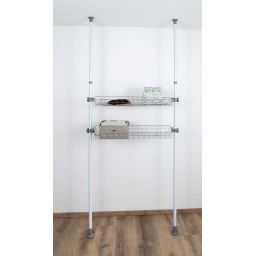 Wenko Herkules koszyk do garderoby 2 szt biały 50617100