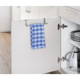 Wenko wieszak na ręcznik wiszący teleskopowy srebrny 53245100