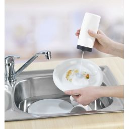 Wenko Easy Squeez-e dozownik do płynu 250 ml stojący 2w1 biały 54670100