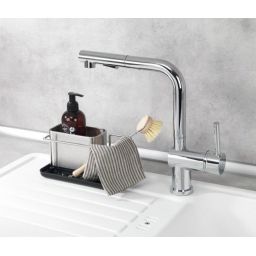 Wenko Orio organizer na akcesoria do zmywania srebrny 54709100