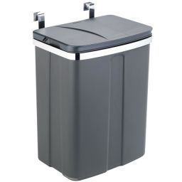 Wenko kosz na śmieci 12 l wiszący szary 54903100