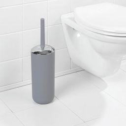 Wenko Brasil szczotka toaletowa stojąca szara 22248100