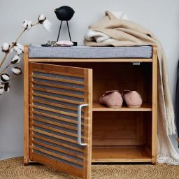 Wenko Bahari organizer na buty z siedziskiem 2w1 brązowy/brązowy 62218100