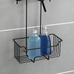 Wenko Caddy Milo koszyk łazienkowy wiszący czarny 24525100