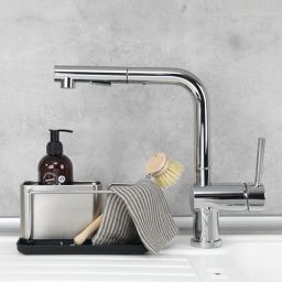 Wenko Orio organizer na akcesoria do zmywania srebrny 54709100