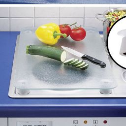 Wenko Universal płyta kuchenna wielofunkcyjna szklana 2 szt brązowy 2521497100