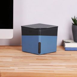 Wenko Cube pochłaniacz wilgoci z wkładem niebieski/szary 50223100