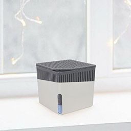 Wenko Cube pochłaniacz wilgoci z wkładem szary 50221100
