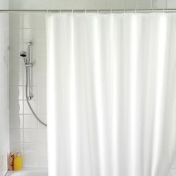Wenko zasłona prysznicowa 200x180 cm biała 19104100