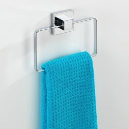 Wenko VL Quadro wieszak na ręcznik ścienny srebrny 22689100