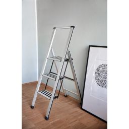 Wenko drabina 3-stopniowa szary 601012100