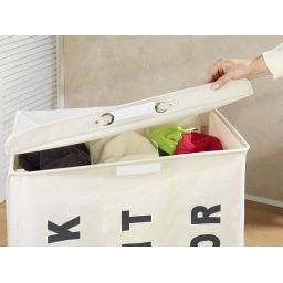 Wenko Trivo kosz na pranie 116 l beżowy 62081100