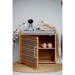 Wenko Bahari organizer na buty z siedziskiem 2w1 brązowy/brązowy 62218100