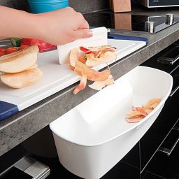 Wenko pojemnik na odpady wiszący biały 7730100