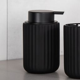 Wenko Belluno dozownik do mydła 300 ml czarny 24804100
