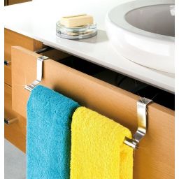 Wenko wieszak na ręcznik wiszący teleskopowy srebrny 79173100