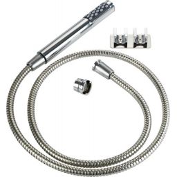 Wenko wąż prysznicowy 150 cm srebrny 81340100