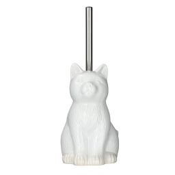 Wenko Cat szczotka toaletowa stojąca biała 24144100