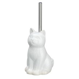 Wenko Cat szczotka toaletowa stojąca biała 24144100