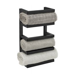 Wenko Fondiro wieszak na ręcznik czarny 25780100