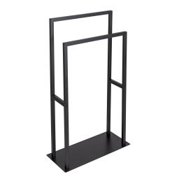 Wenko Rivalta wieszak stojący czarny 26056100