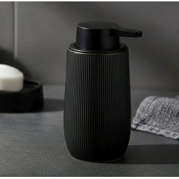 Wenko Fablo dozownik do mydła 400 ml czarny 26549100