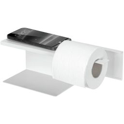 Wenko Lizan uchwyt na papier toaletowy biały 26581100
