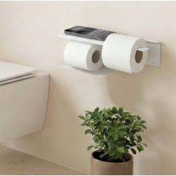 Wenko Lizan uchwyt na papier toaletowy biały 26581100