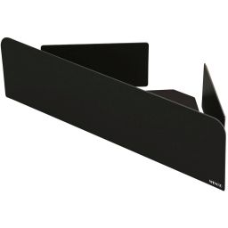 Wenko Lizan półka narożna 30 cm czarna 26583100