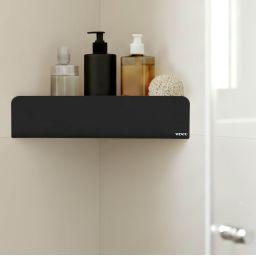 Wenko Lizan półka narożna 30 cm czarna 26583100