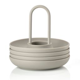 Zone Denmark Singles podstawki do jajek 4 szt beżowy 10548