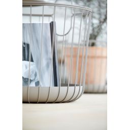 Zone Denmark Ume koszyk łazienkowy beżowy 10552