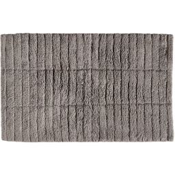 Zone Denmark Tiles dywanik łazienkowy 80x50 cm prostokątny szary 13534