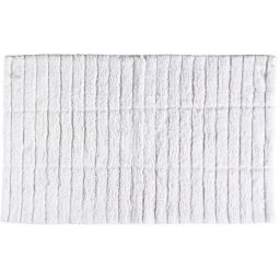 Zone Denmark Tiles dywanik łazienkowy 80x50 cm prostokątny biały 13535