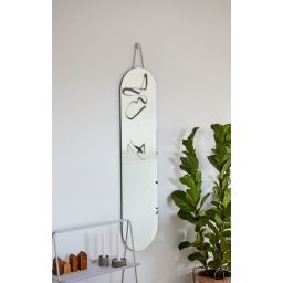 Zone Denmark A-Wall lustro 30x120 cm owalne 13589