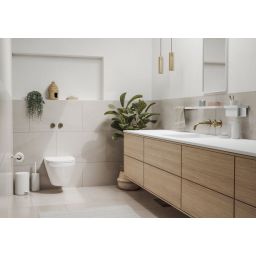 Zone Denmark Rim półka łazienkowa 44 cm biała 14475