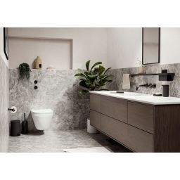 Zone Denmark Rim półka łazienkowa 44 cm czarna 14642