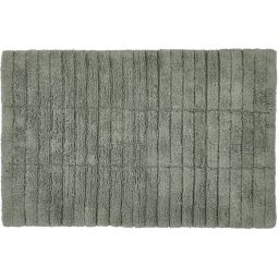 Zone Denmark Tiles dywanik łazienkowy 80x50 cm prostokątny zielony 23884