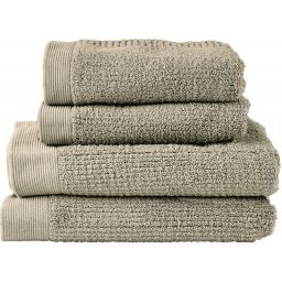 Zone Denmark Classic komplet ręczników 140x70 cm bawełniany zielony 25481