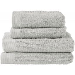 Zone Denmark Classic komplet ręczników 140x70 cm bawełniany szary 25483