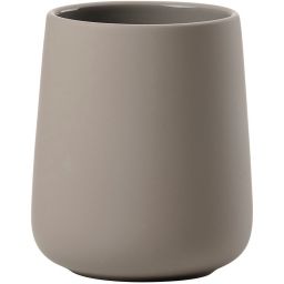 Zone Denmark Nova One kubek na szczoteczki taupe 28087