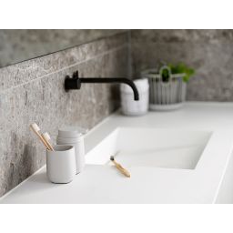 Zone Denmark Time kubek na szczoteczki szary 28125